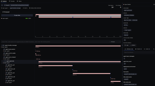 Agent Latency for turning off a light